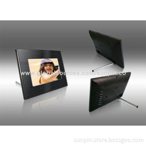 Multifunction Digital Photo Frame with 800*480 Resolution